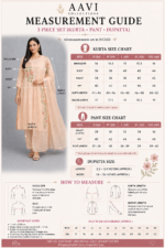 Blush Bloom Mul Chanderi 3-Piece Set - Image 2