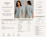 Serene Linen Blend Shirt - Image 2