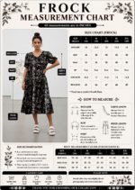Noir Blossom Roman Silk Midi Frock - Image 2