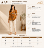 AAVI Autumn Bloom Cotton Peplum Top - Image 2
