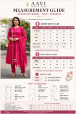 Rani Pink Mul Chanderi Grace Set - Image 2