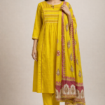 Sunshine Mustard Cotton Comfort Set