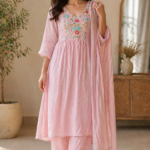 Blush Flora Chinnon Set