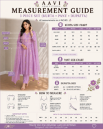 Lavender Glow Mul Chanderi Set - Image 2