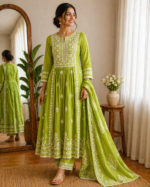 Lime Blossom Cotton Set