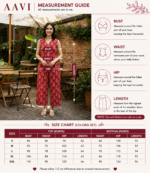 AAVI Ruby Leaf Co-ord Set - Image 2