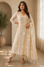 Ivory Heritage Jute Tissue Ensemble
