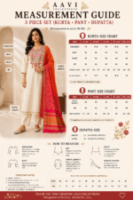 Ivory Rangrez Tissue Silk Set - Image 2