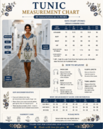 Azure Bloom Mul Cotton Tunic Dress - Image 2