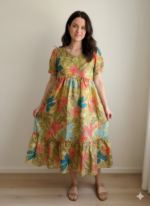 Tropical Meadow Kota Midi Frock