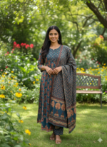 Teal Heritage Cotton Set