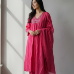 Rose Blush Mul Chanderi Set