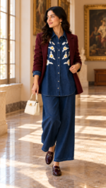 Daisy Meadow Denim Co-ord Set - Image 5