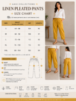 Golden Harvest Linen Pleated Pants - Image 2