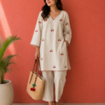 Cherry Bliss Cotton Co-ord Set