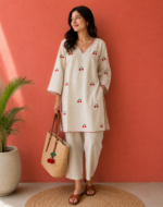 Cherry Bliss Cotton Co-ord Set