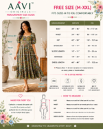 Olive Garden Georgette Midi Frock - Image 2