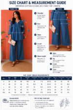 Indigo Bloom Denim Co-ord Set - Image 2