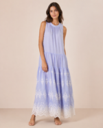 Lavender Lace Grace Maxi Dress