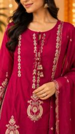 Ruby Royale Mul Cotton 3-Piece Suit Set - Image 5