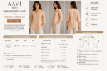 Sand Dune Embroidered Linen Shirt - Image 2