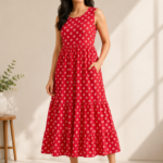 Ruby Charm Cotton Maxi Dress