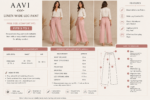 Blush Breeze Linen Wide-Leg Pants - Image 2