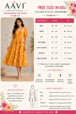 Sunlit Blossom Georgette Midi Frock - Image 2