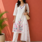 Blush Bloom Kora Cotton 3-Piece Suit Set
