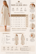 White Bloom – Cotton Hakoba Button-Down Midi Dress - Image 5